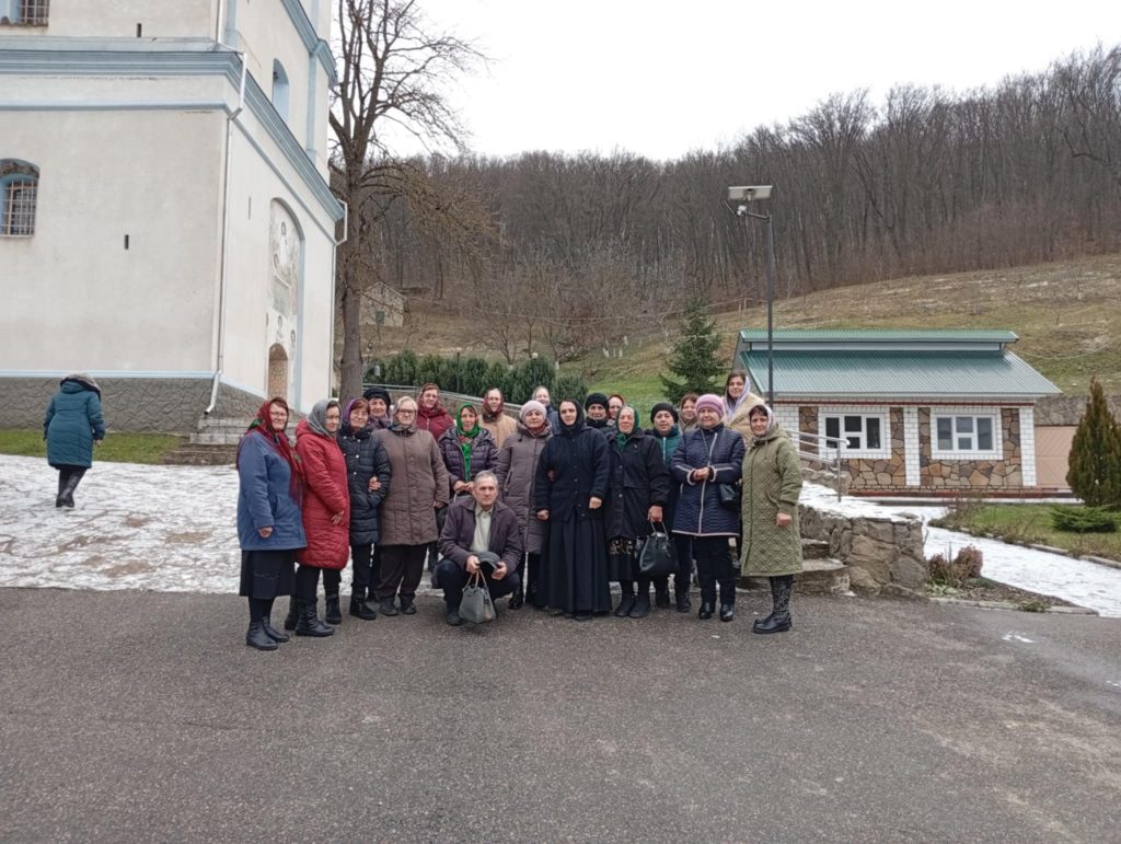 Seniors at the monastary