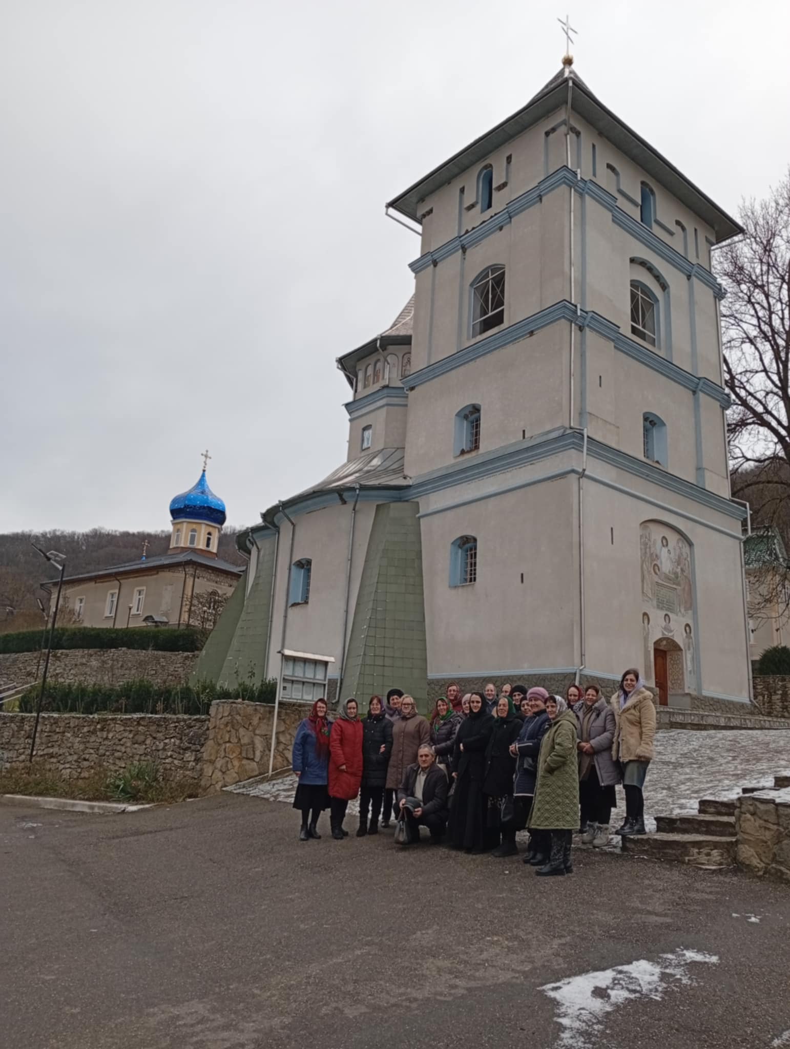 Seniors at the monastary